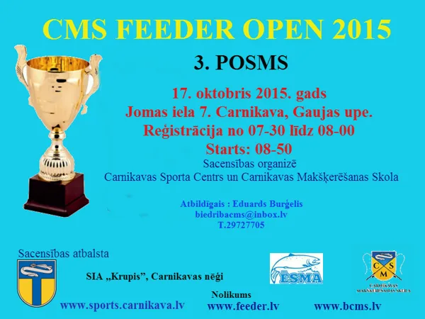 CMS FEEDER OPEN 2015. 3. POSMS